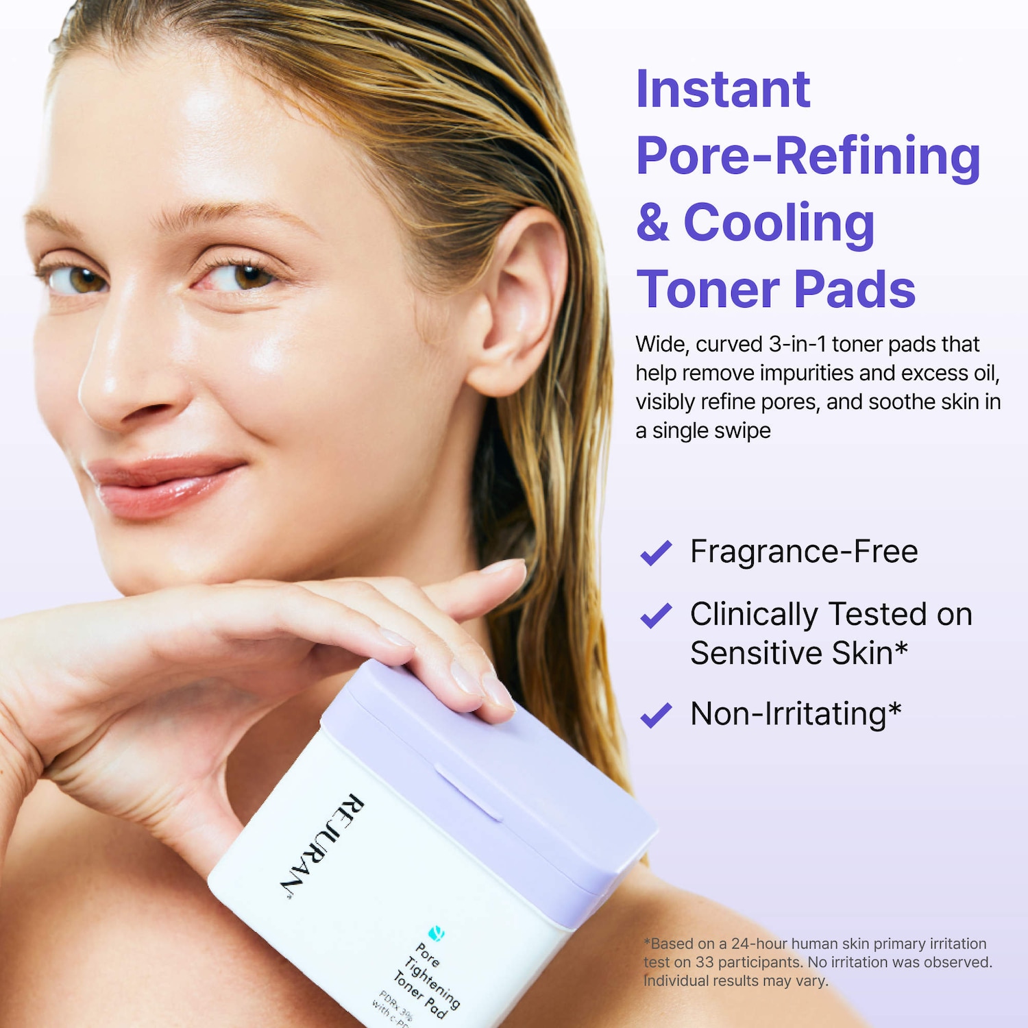 Pore Tightening Toner Pad c-PDRN® Gentle Exfoliator for Pores