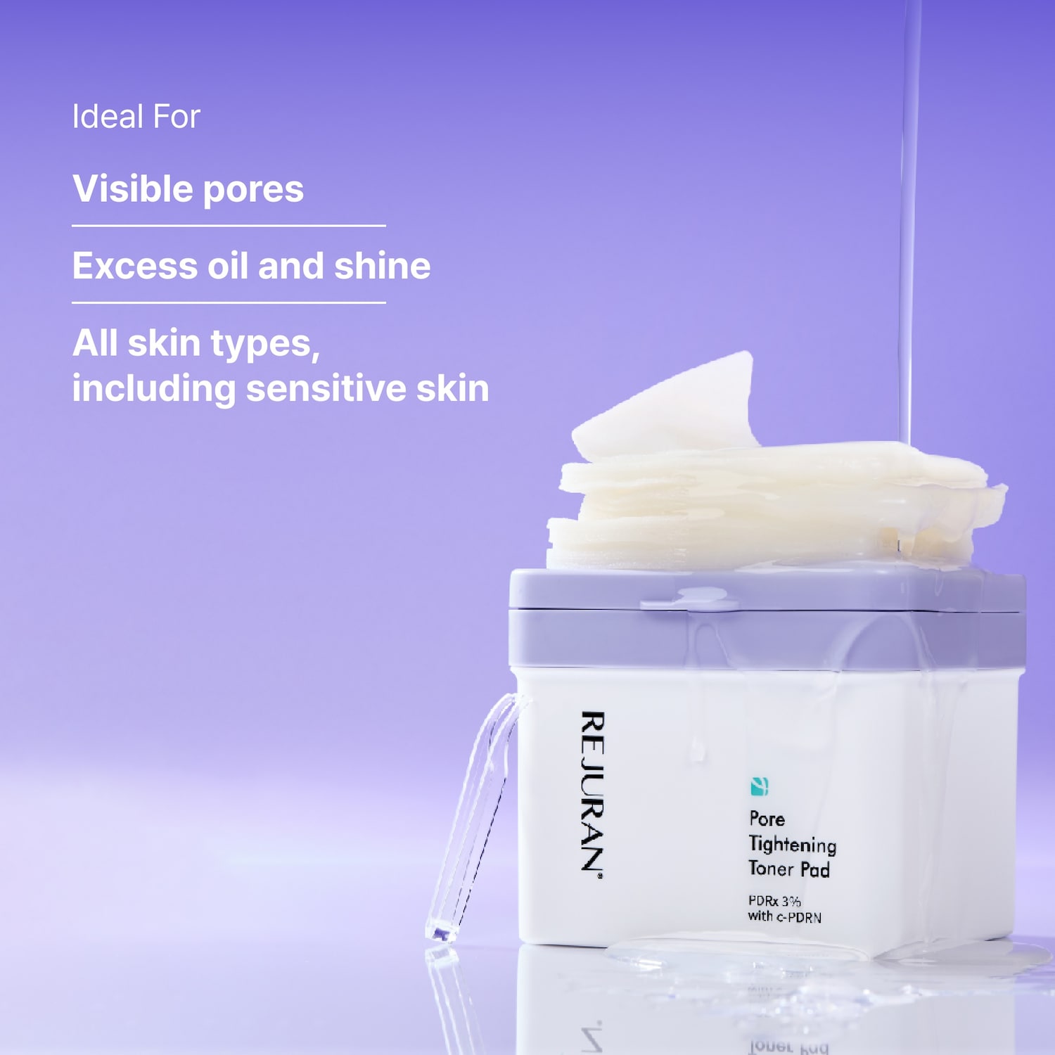 Pore Tightening Toner Pad c-PDRN® Gentle Exfoliator for Pores