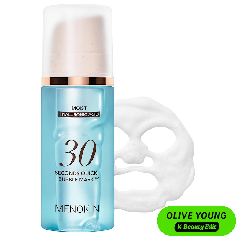 30 sec Quick Bubble Mask - Moist with 8 types of hyaluronic acid