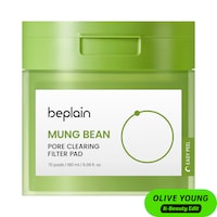beplain - MUNG BEAN Pore Clearing filter Pad Pore Clearing Toner Pad with Mung Bean Peptide