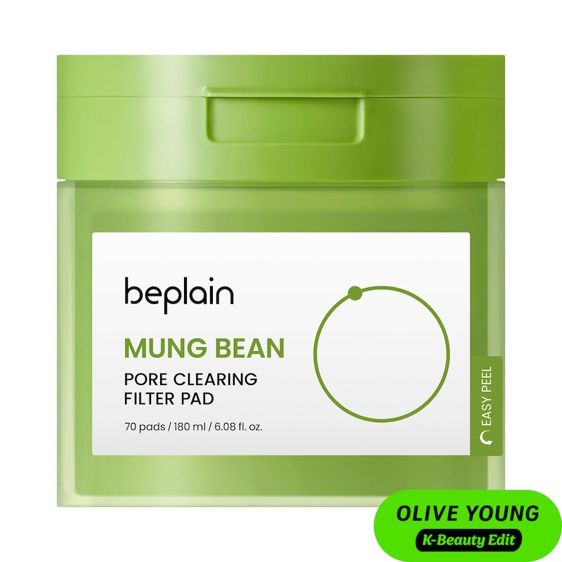 MUNG BEAN Pore Clearing filter Pad Pore Clearing Toner Pad with Mung Bean Peptide