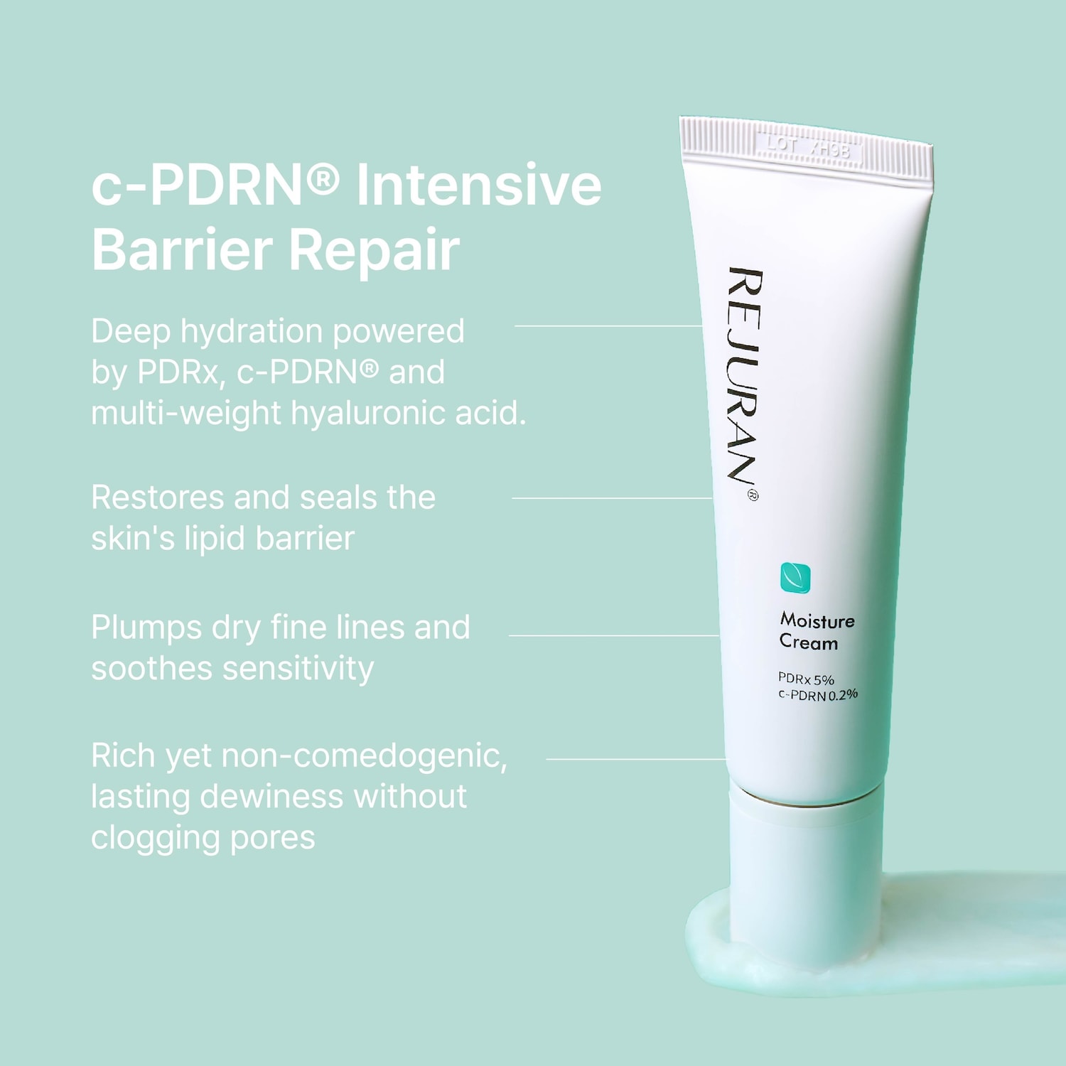 Moisture Cream c-PDRN® Moisturizer with Ceramides, Niacinamide for