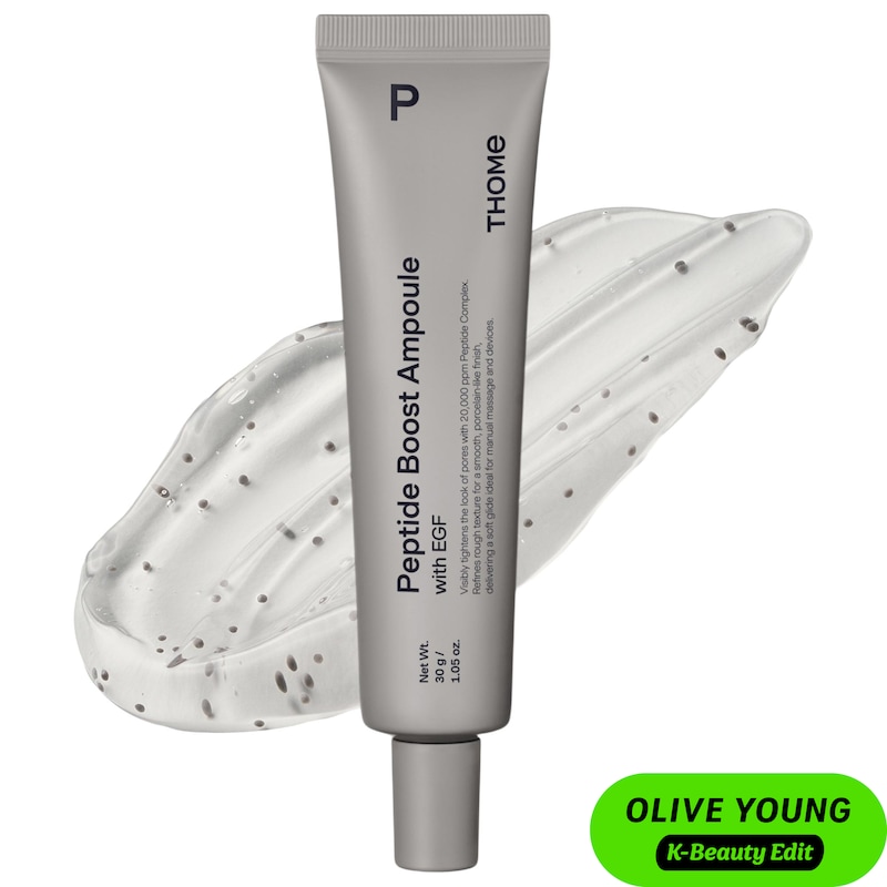 Peptide Boost Ampoule with EGF and Peptide Complex for Firmer, Smoother-Looking Skin