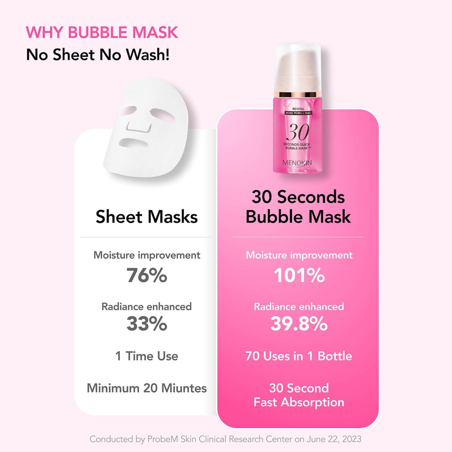 30sec Quick Bubble Mask_Revital with Brightening & Vitality Care