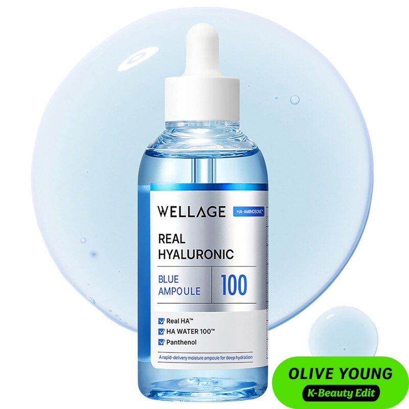 Real Hyaluronic Blue 100 Ampoule for 30-Layer Deep Hydration