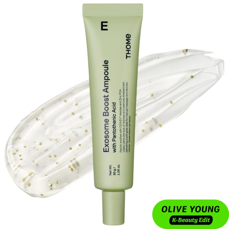 Exosome Boost Ampoule with Pantothenic Acid and CICA-EV Exosomes for Calmer, Healthier-Looking Skin