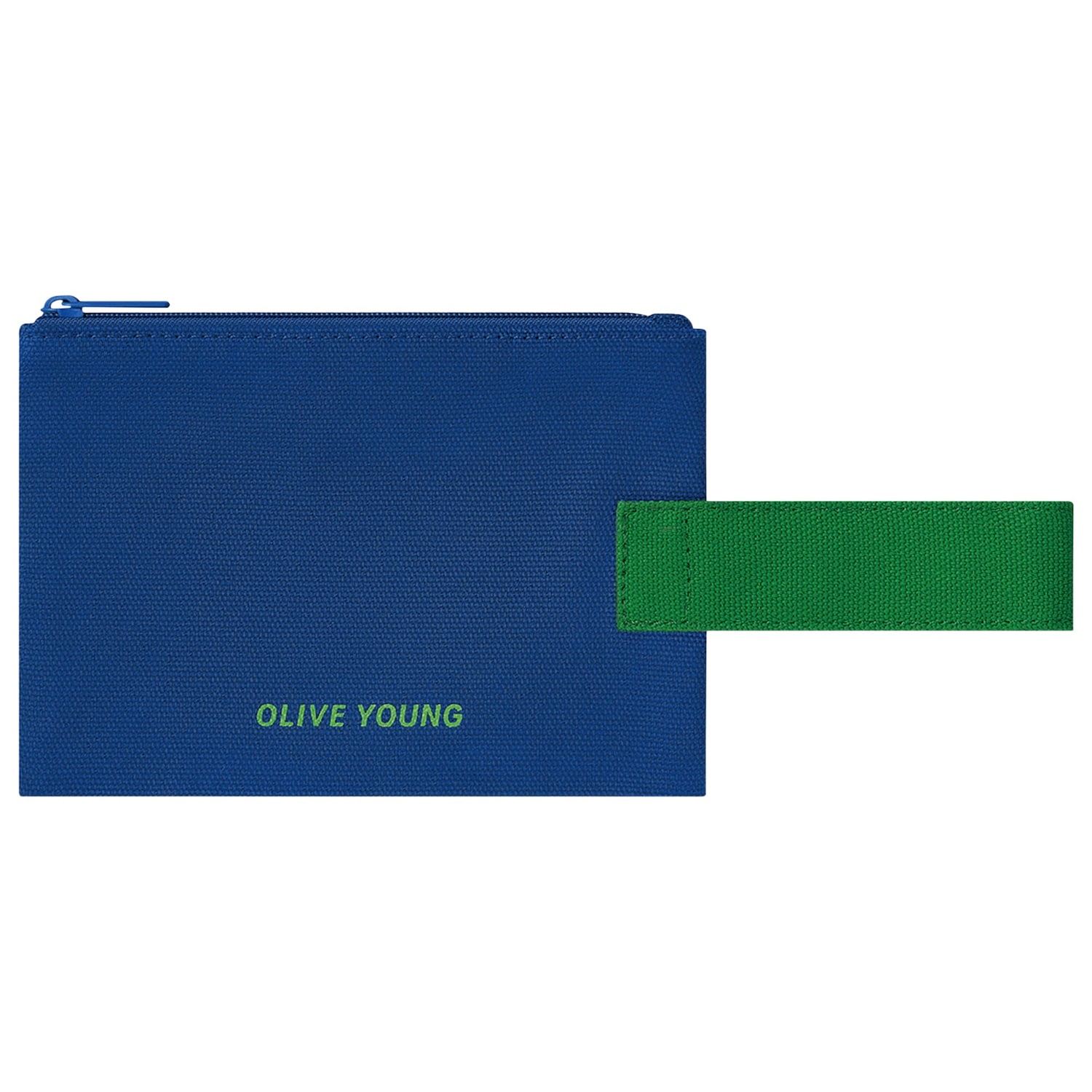 Сумка OLIVE YOUNG Collection Iconic Flat Pouch, цвет: Синий — фото 1