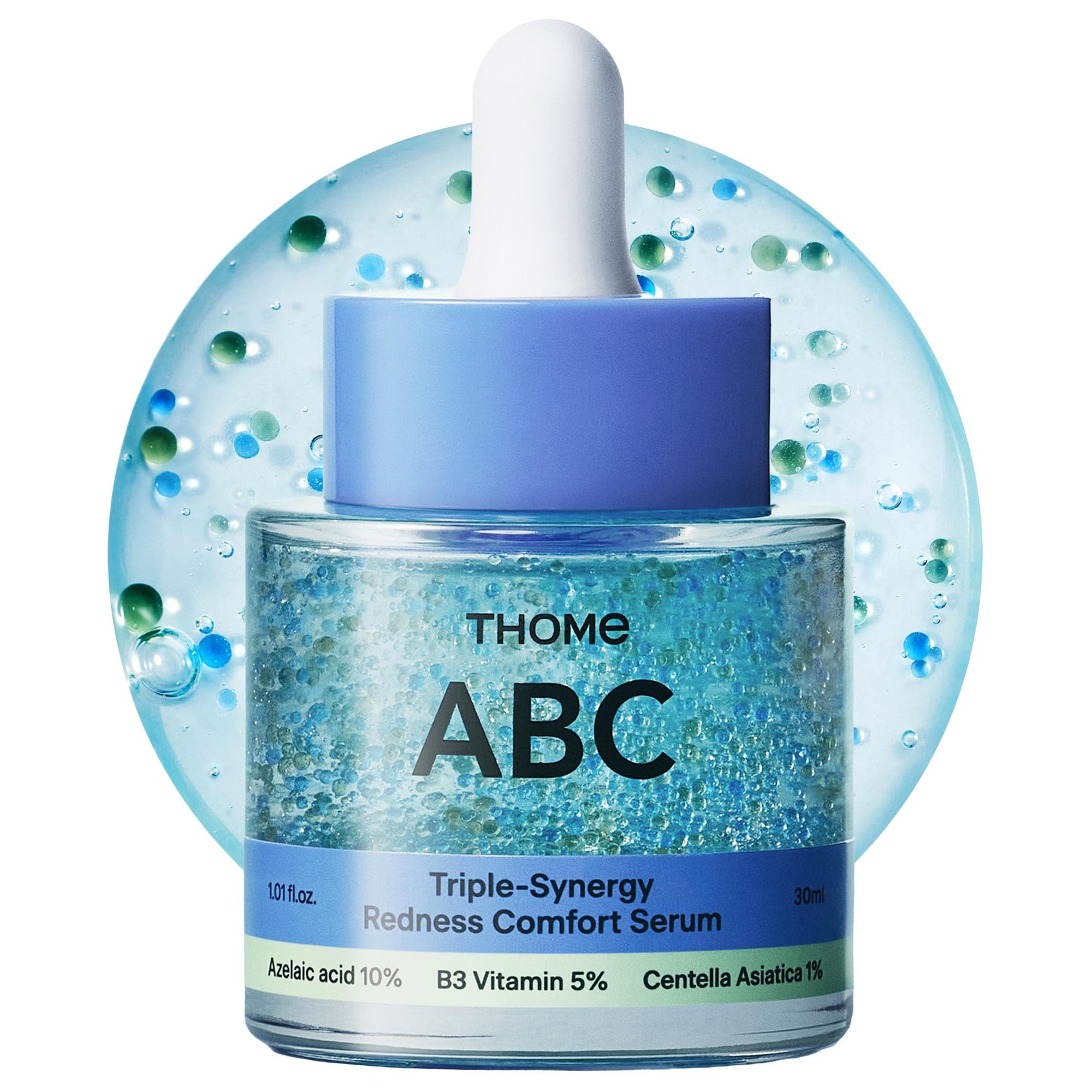 THOME ABC Triple-Syngery Redness Comfort Serum with Azelaic Acid & Niacinamide for Blemish-Prone Skin