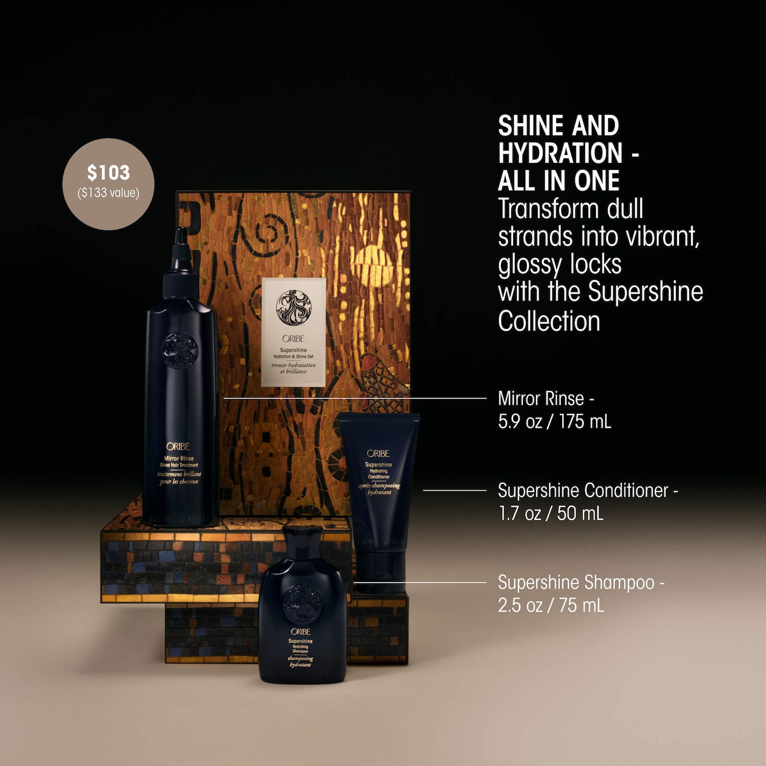 Supershine Hydration & Shine Set - Oribe | Sephora