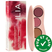 ILIA - La palette pour le visage Ethereal Baked, poudre bronzante, illuminateur et fard à joues avec 8 heures de tenue