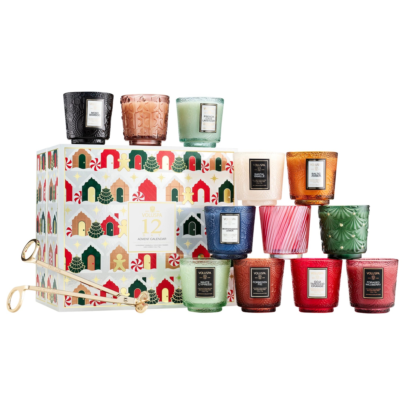 香水控、保養控看過來!2026 美妝倒數月曆推薦,Jo Malone 等人氣品牌入選 10 Voluspa 節慶蠟燭倒數月曆:適合熱愛香氛蠟燭的居家派