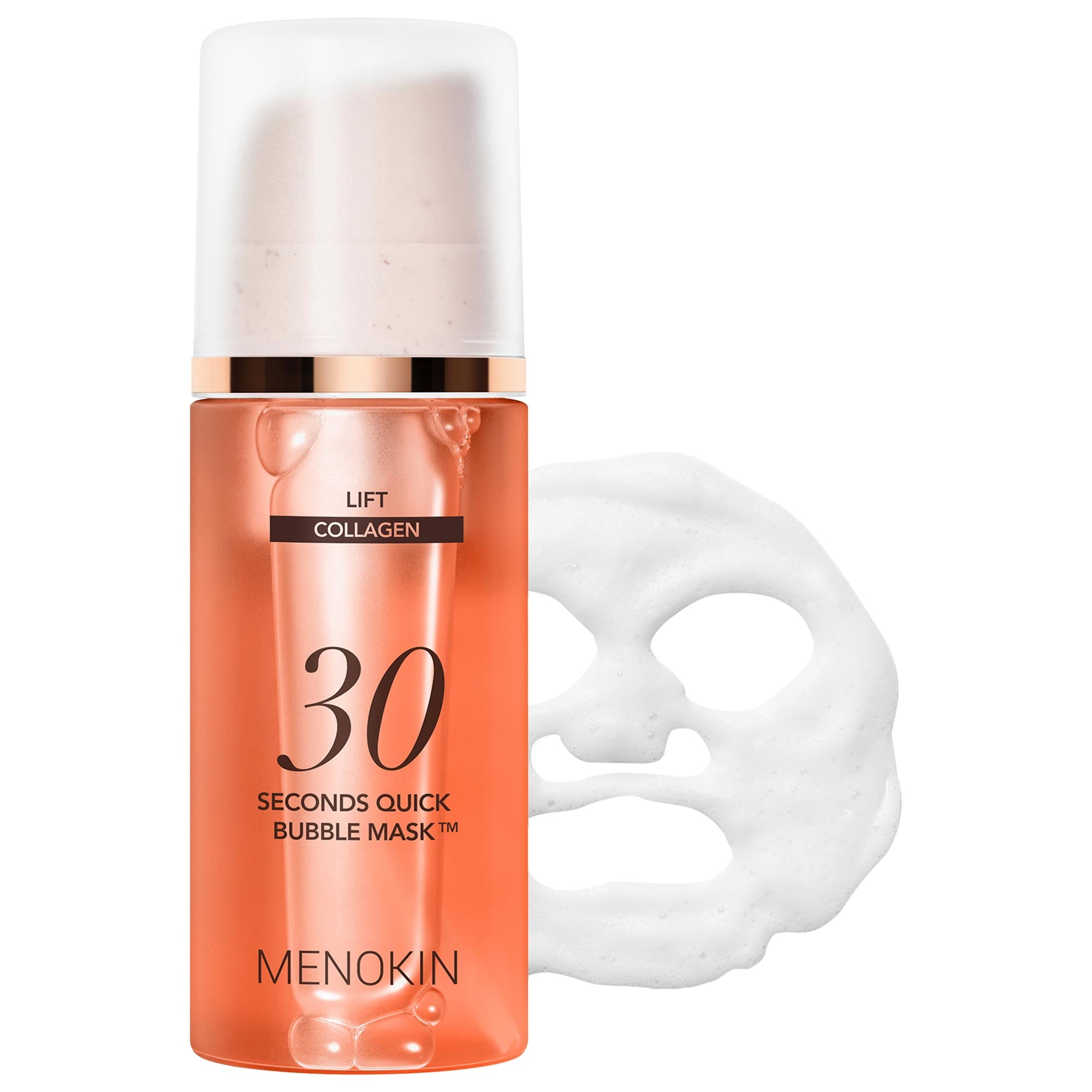30 sec Quick Bubble Mask - Lift with hibiscus collagen for firming