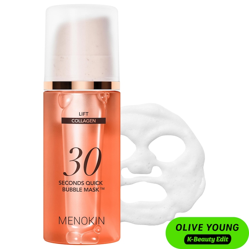 30 sec Quick Bubble Mask - Lift with hibiscus collagen for firming & pore care