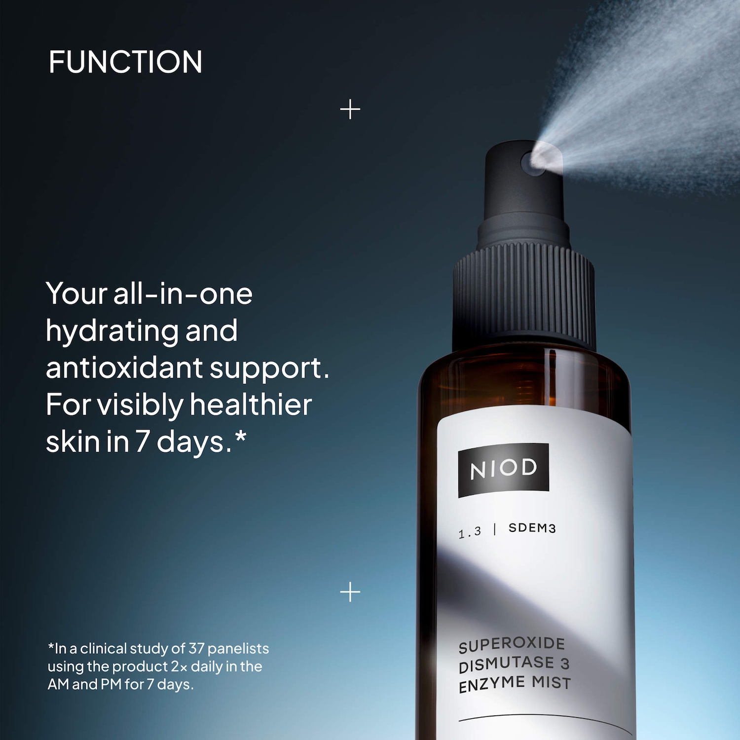 Mini Superoxide Dismutase 3 Enzyme Hydrating and Protecting