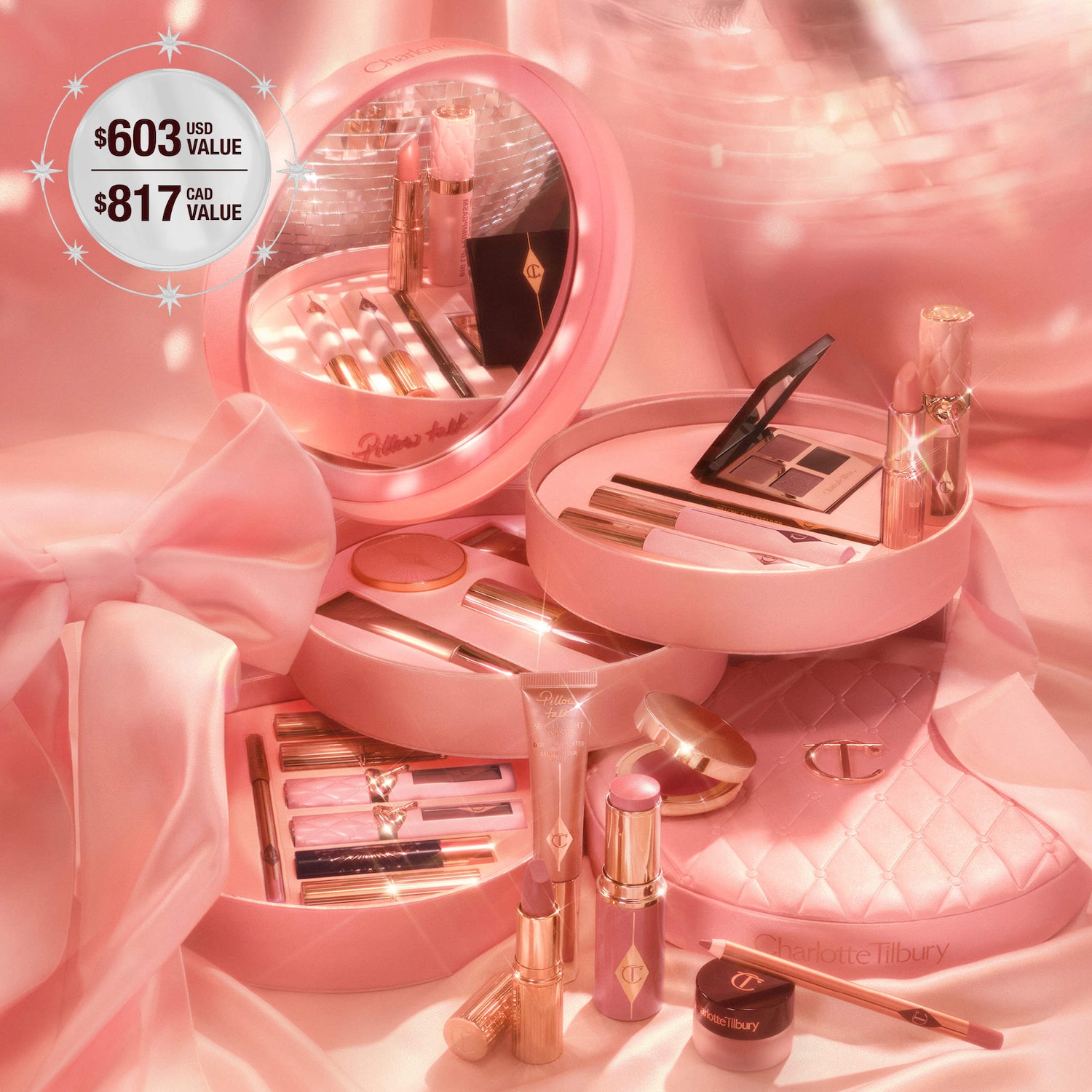Pillow Talk Dreams Come True Makeup Gift Set - Charlotte Tilbury
