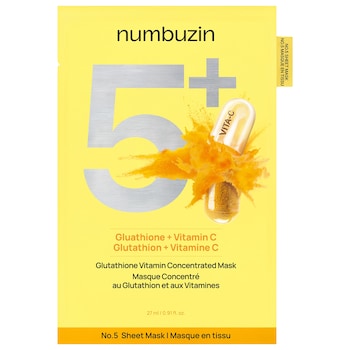 Masque illuminant concentré de vitamine glutathion no 5+ (5)