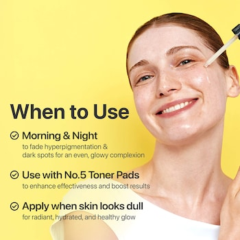 does glutathione fade dark spots No.5+ Vitamin Concentrated Serum The Spot Eraser Stable Gastric Pentadecapeptide BPC