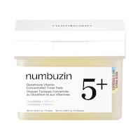 numbuzin - Tampons toniques tout-en-un à la vitamine et glutathion no 5+