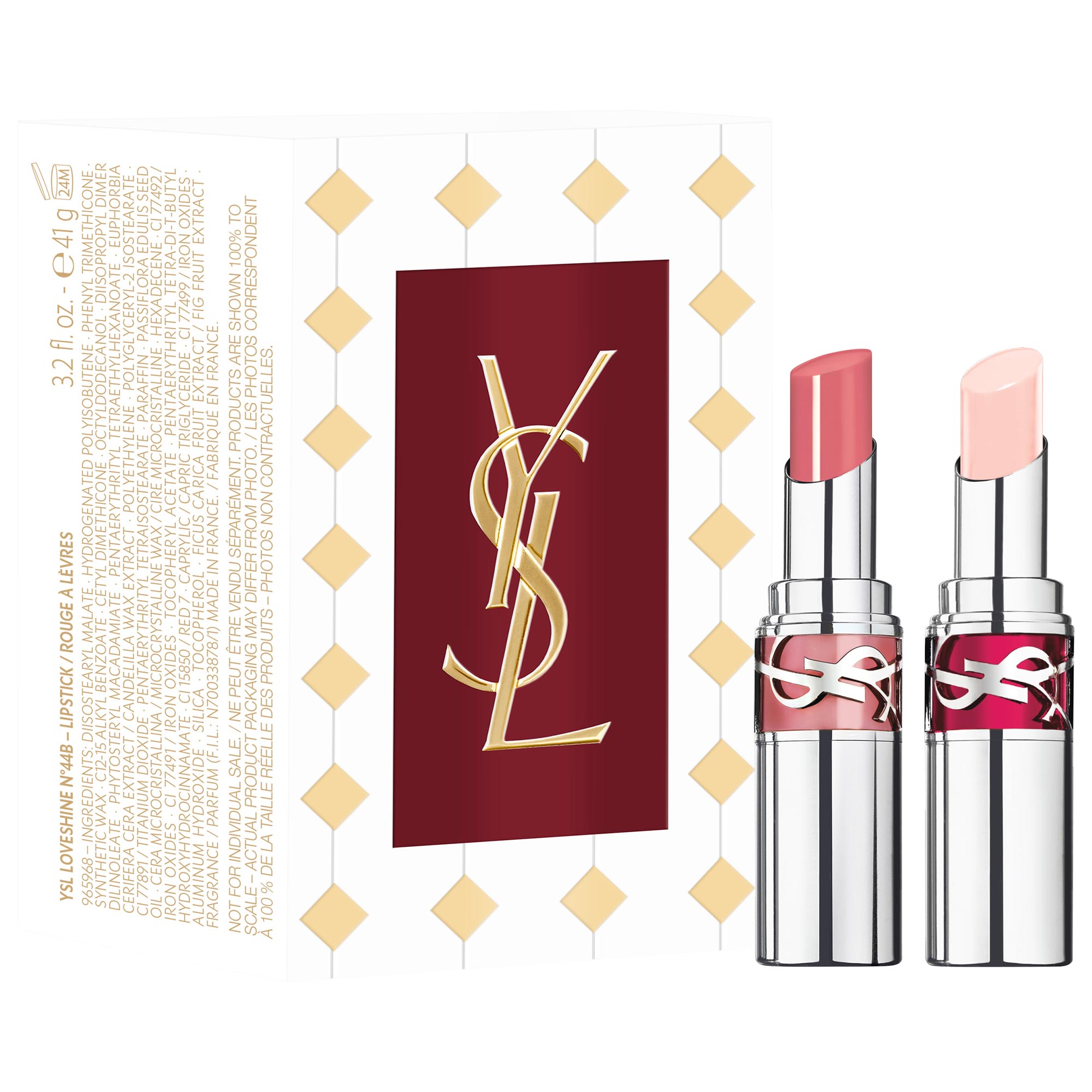 YSL Beauty Candy Glaze Lip Gloss Stick & Loveshine Lipstick Set