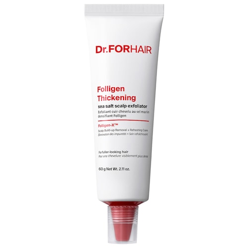Мини-скраб для кожи головы Dr.FORHAIR Folligen Thickening с морской солью