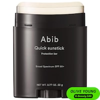 Abib - Quick Sunstick Protection Bar SPF50+ Broad Spectrum, Glowy Sunscreen Stick for Dry & Sensitive Skin