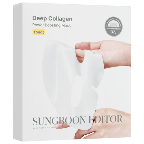 Маска Sungboon Editor Deep Collagen с ультраколлагеном для эффекта стеклянной кожи