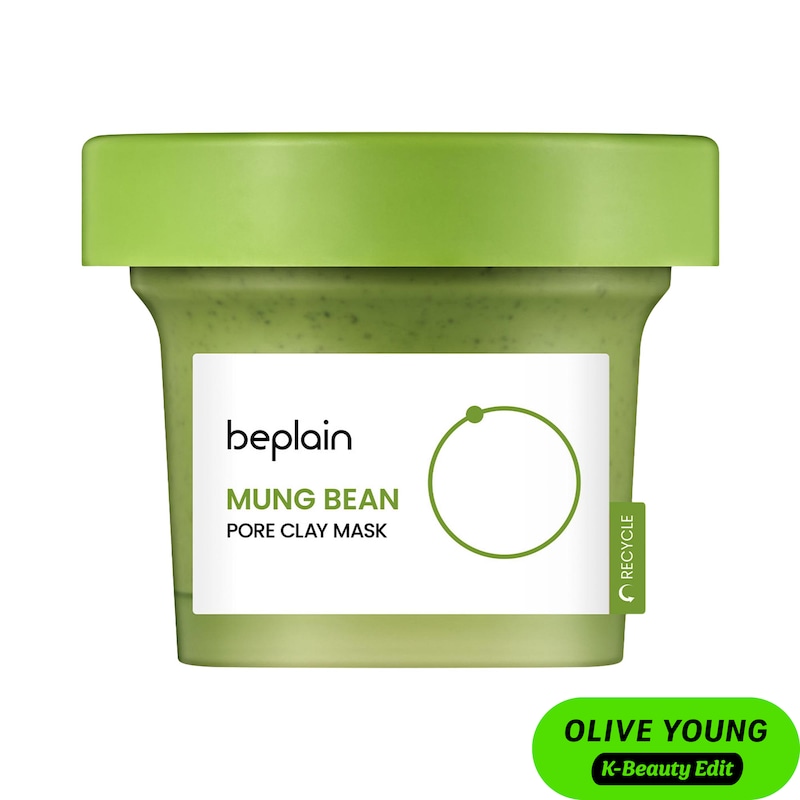 MUNG BEAN PORE CLAY MASK Mild Clay Mask for Gentle Exfoliation and Pore-purifying Care