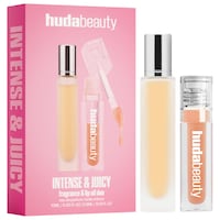 HUDA BEAUTY - Intense & Juicy Fragrance & Lip Oil Duo