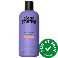 cleanjourney - Shampoing volume éclat avec biotine pour cheveux fins