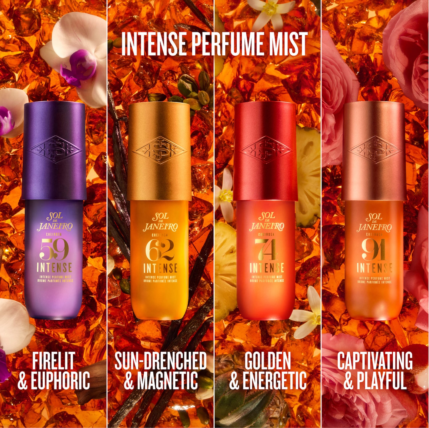 Cheirosa 59 Intense Woody Gourmand Perfume Mist - Sol de Janeiro