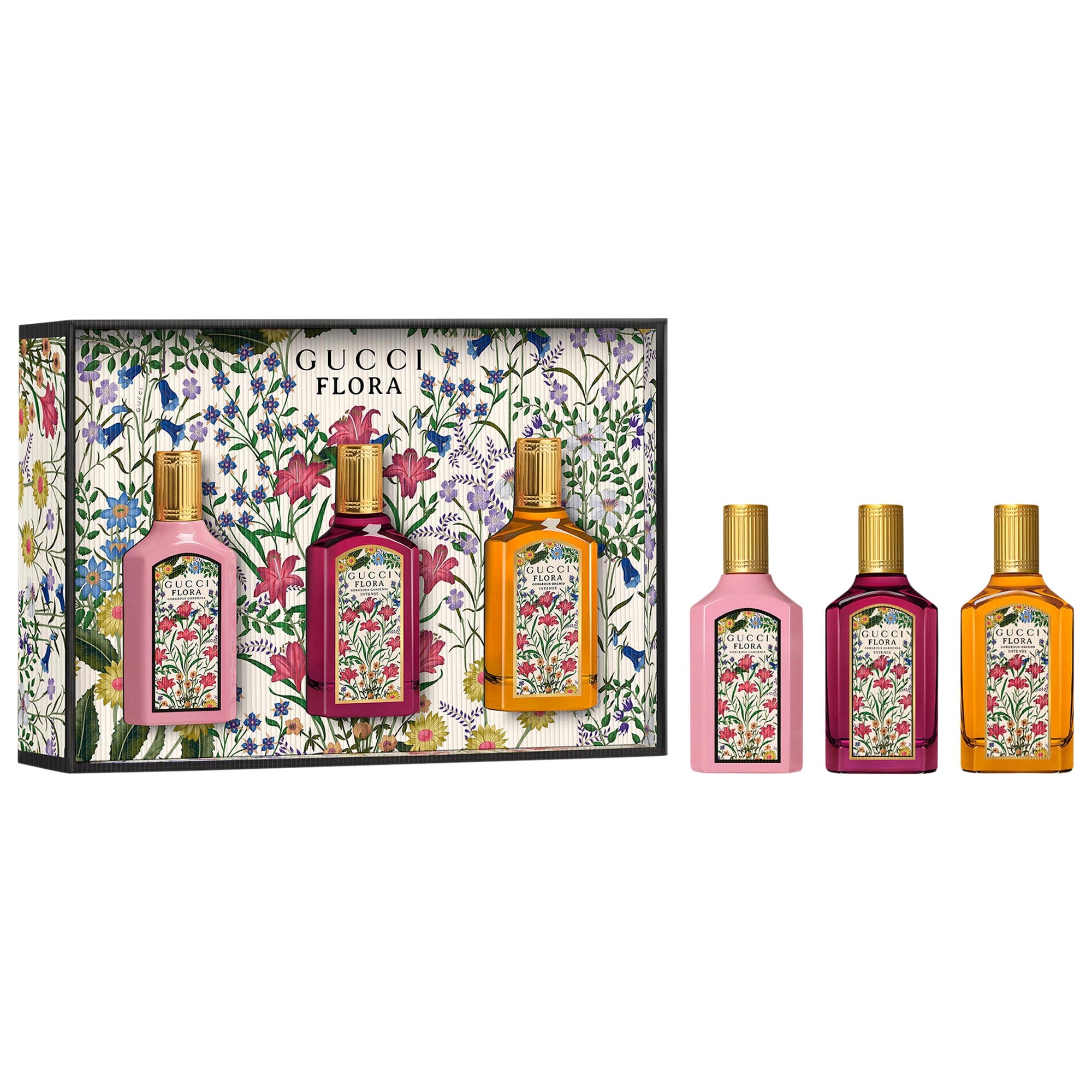Flora Mini Perfume Sampler Gift Set - Gucci | Sephora