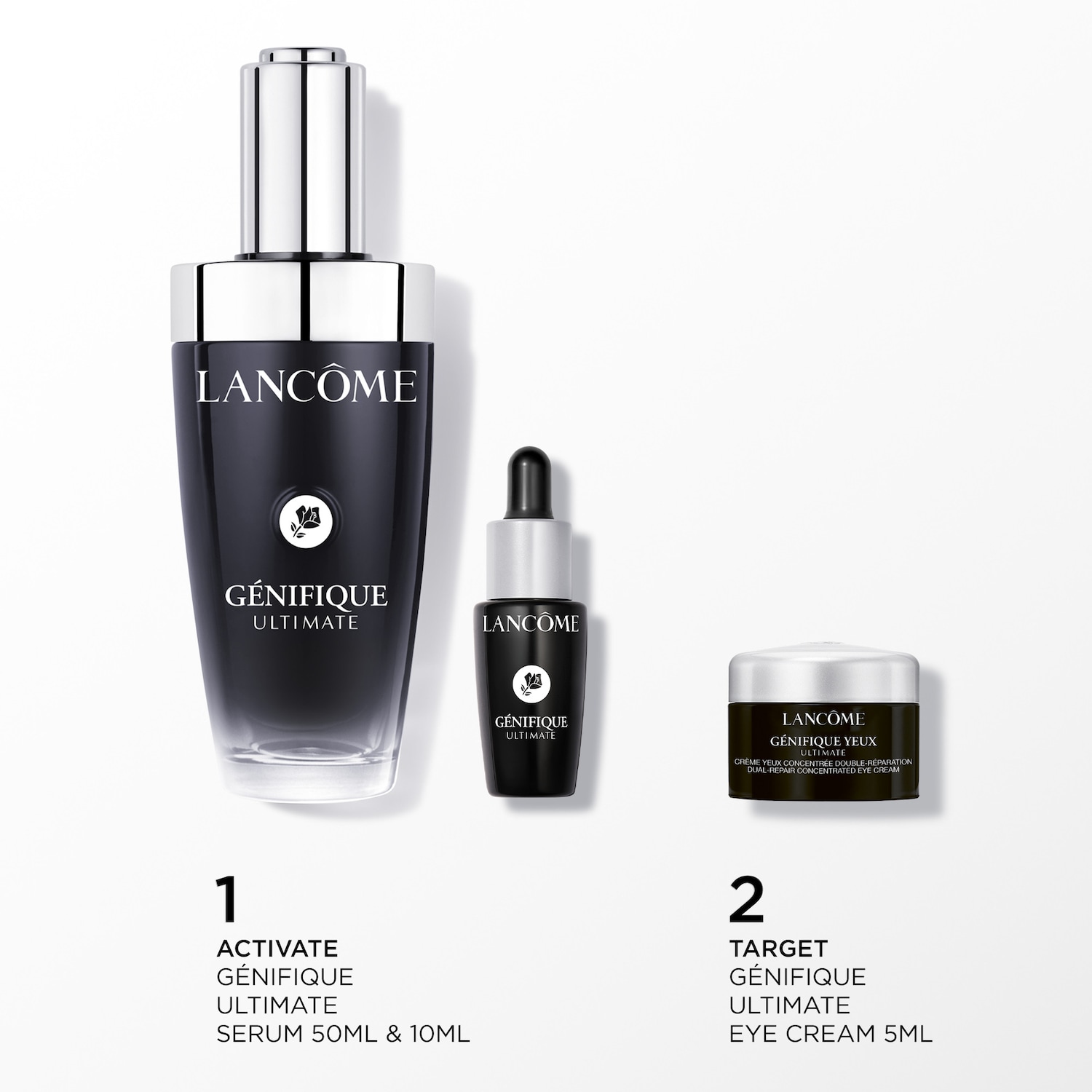 Lancôme Génifique Ultimate Serum & Dual-Recovery Eye Cream Set