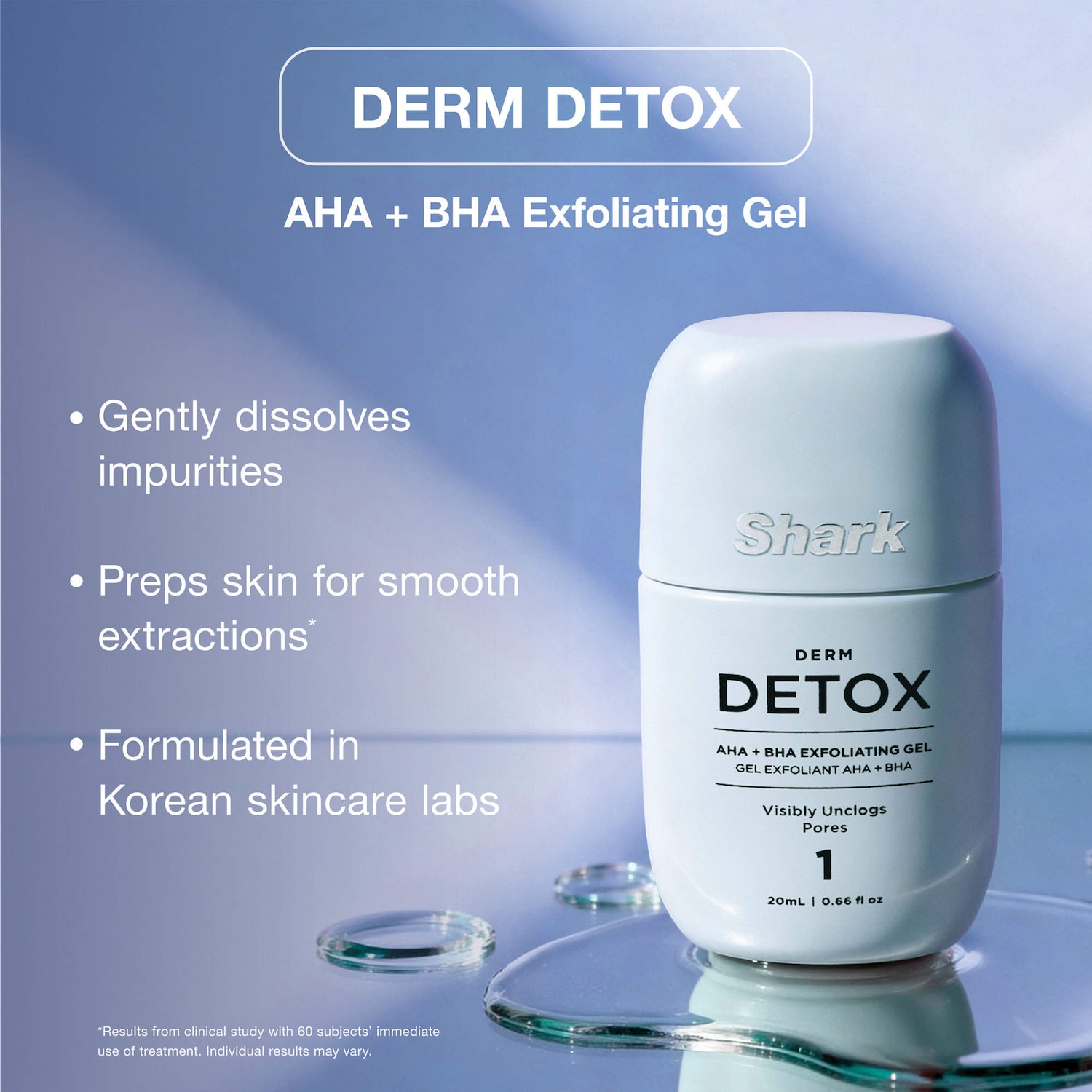 Гидро-система для домашнего ухода за лицом Shark Beauty FacialPro Glow, Pink — фото 4