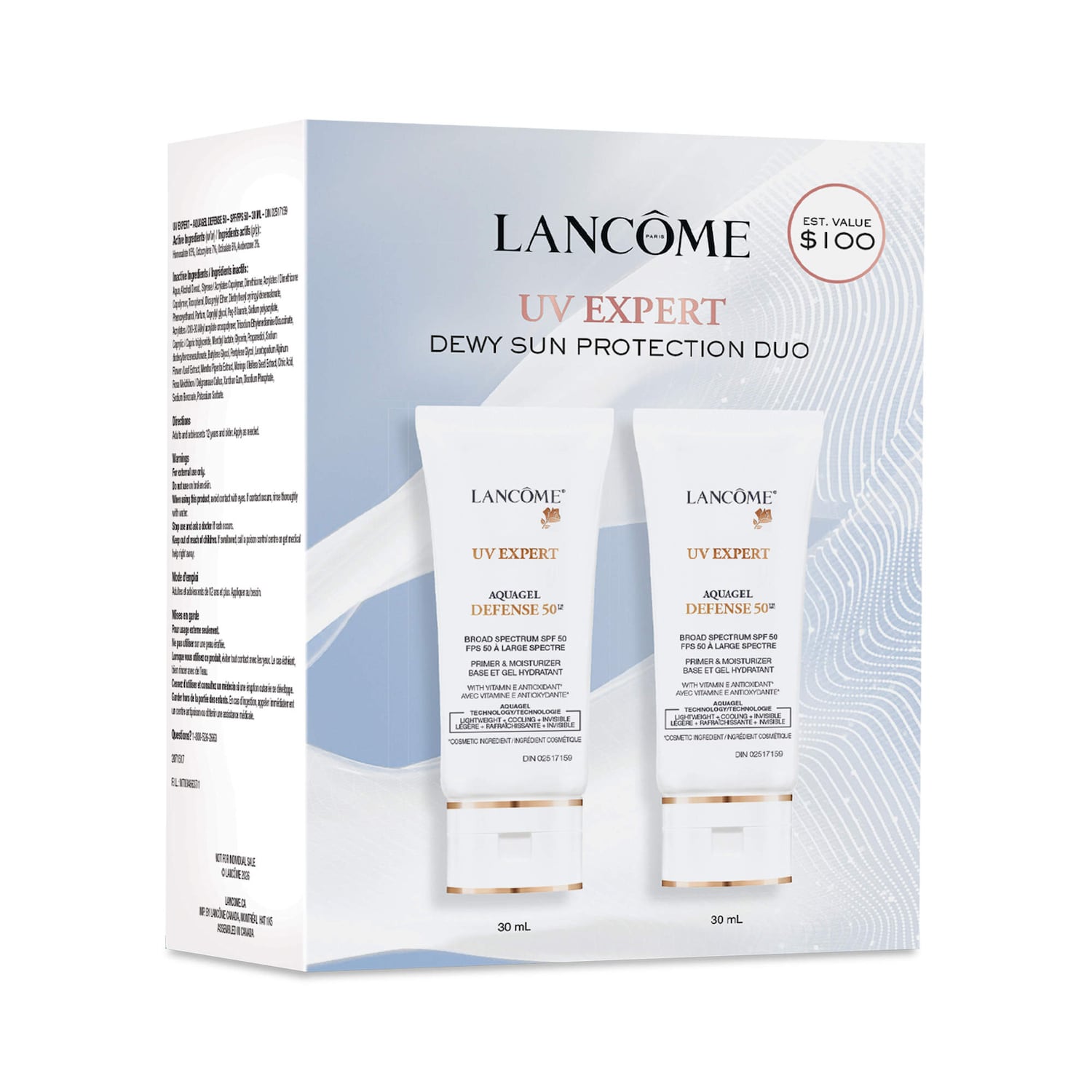 Lancôme UV Expert Aquagel Defense SPF 50 Duo Set - Lancôme