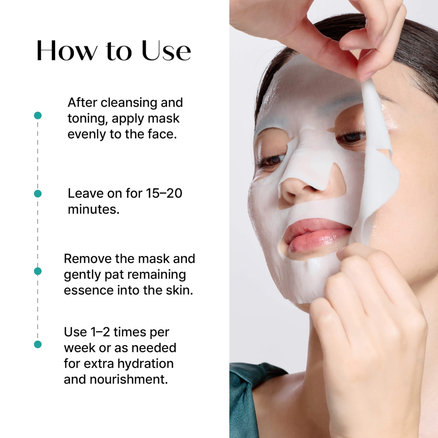 Turnover Mask c-PDRN 5-Pack for Uneven Texture & Brightening Dull