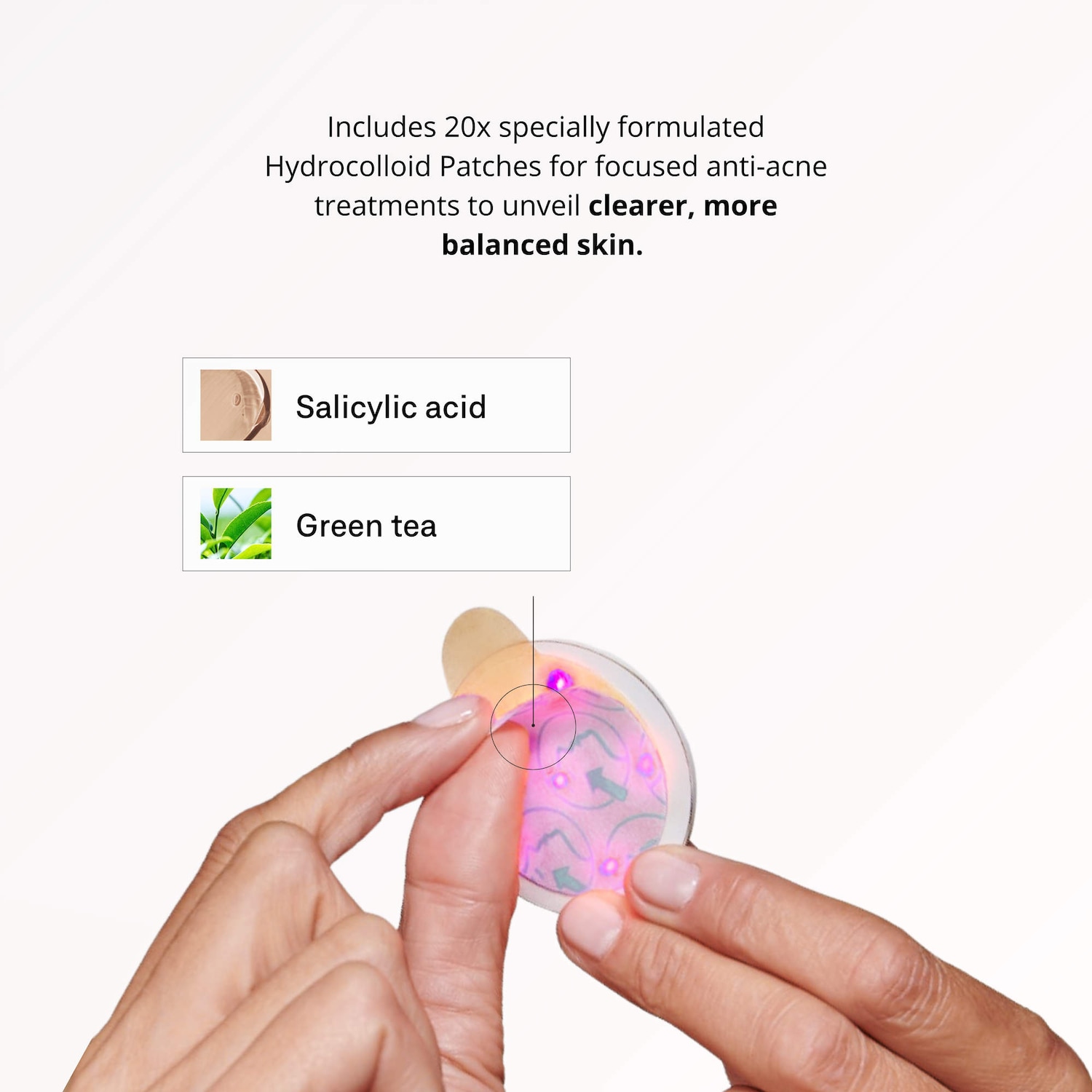 Гидроколлоидные сменные патчи Omnilux Mini Blemish Eraser — фото 2