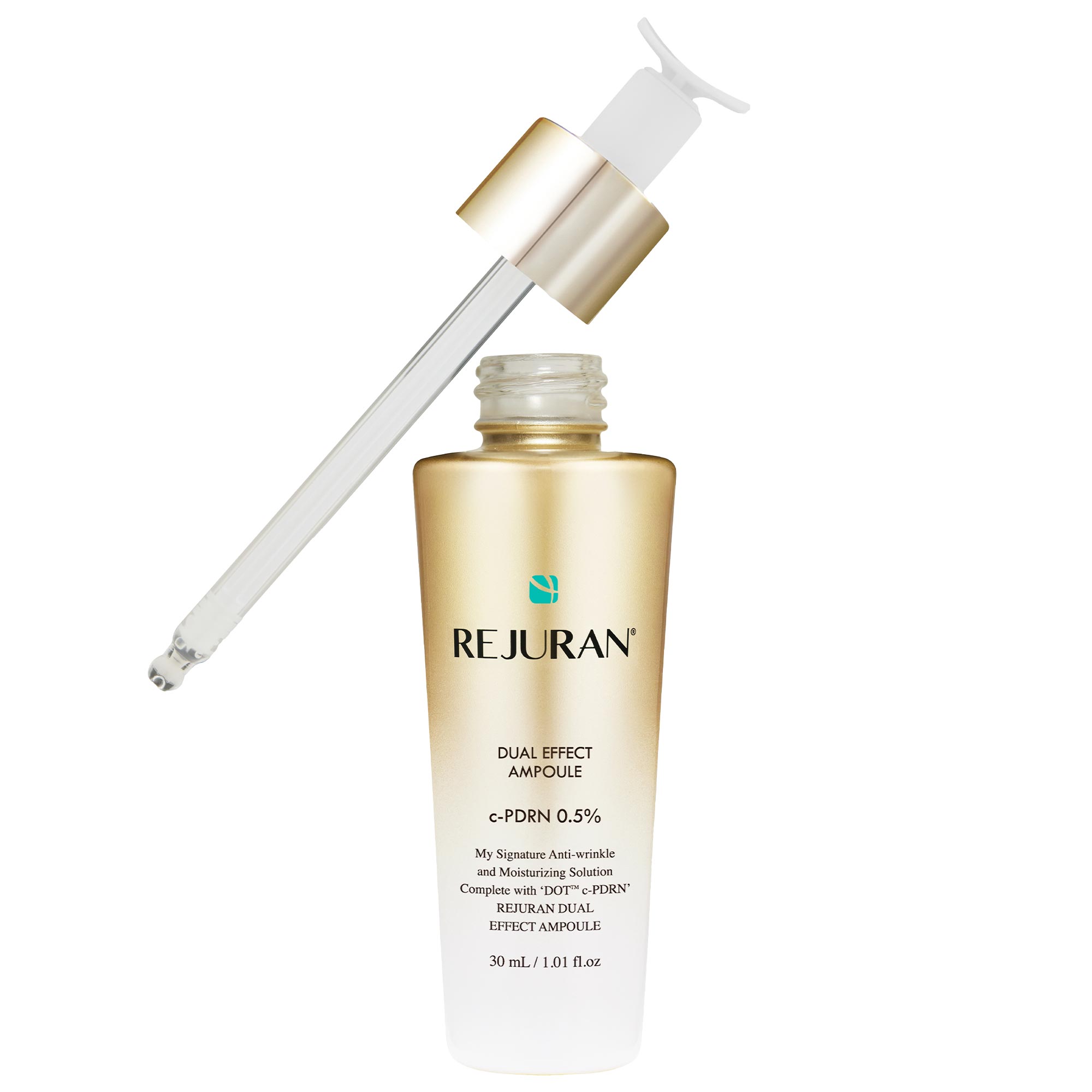 Dual Effect Ampoule c-PDRN® 0.5% Rejuvenating Serum for Visible Firmness & Barrier Support