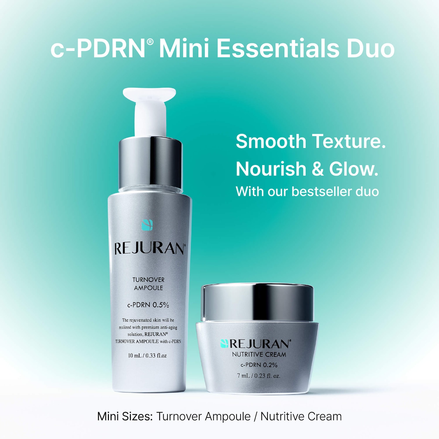 c-PDRN® Mini Essentials Duo Skin Renewal Starter Kit Ampoule