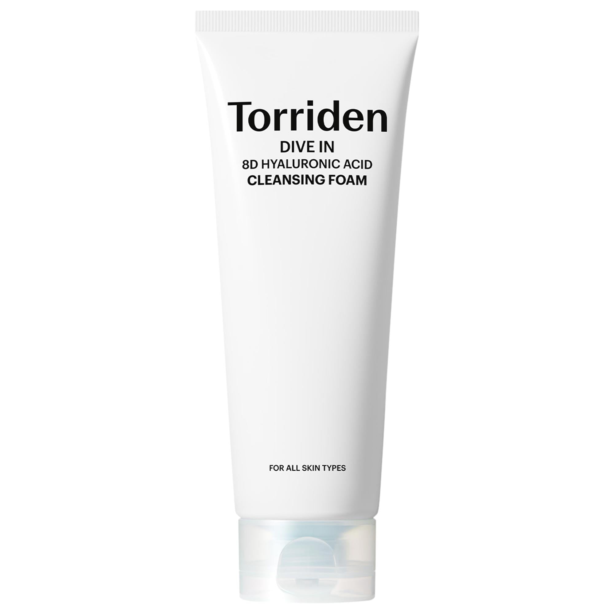 Torriden DIVE IN 8D Hyaluronic Acid Cleansing Foam for Gentle Daily Cleanse & Refreshing Glow