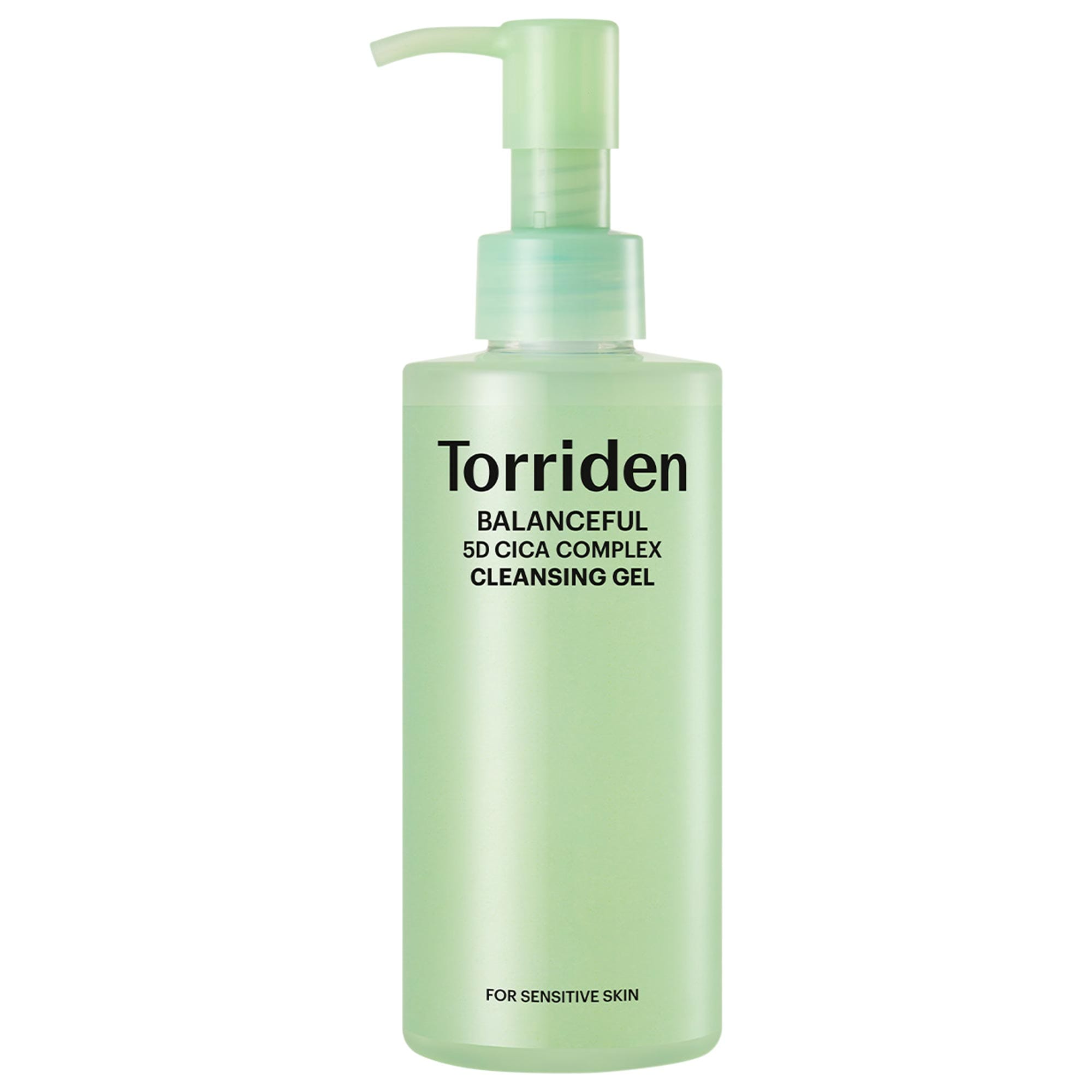 Torriden BALANCEFUL 5D Cica Complex Cleansing Gel for Sensitive Skin & Gentle Makeup Removal