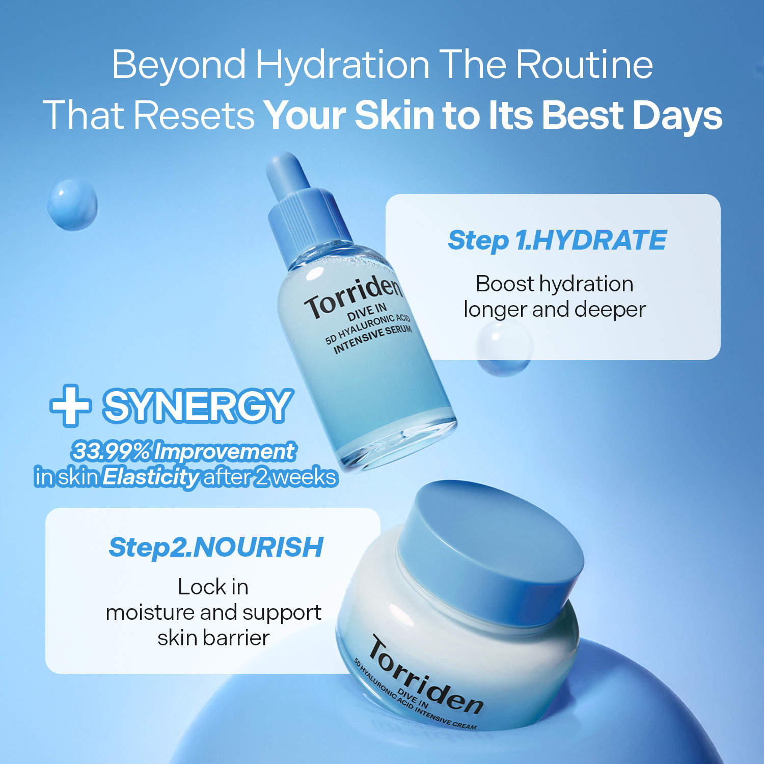 DIVE IN 5D Hyaluronic Acid Intensive Layering Serum with Panthenol