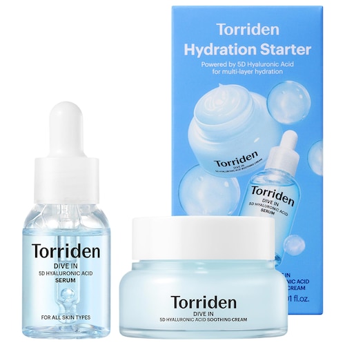 Стартовый набор Torriden Dive In Hydration: сыворотка и успокаивающий крем