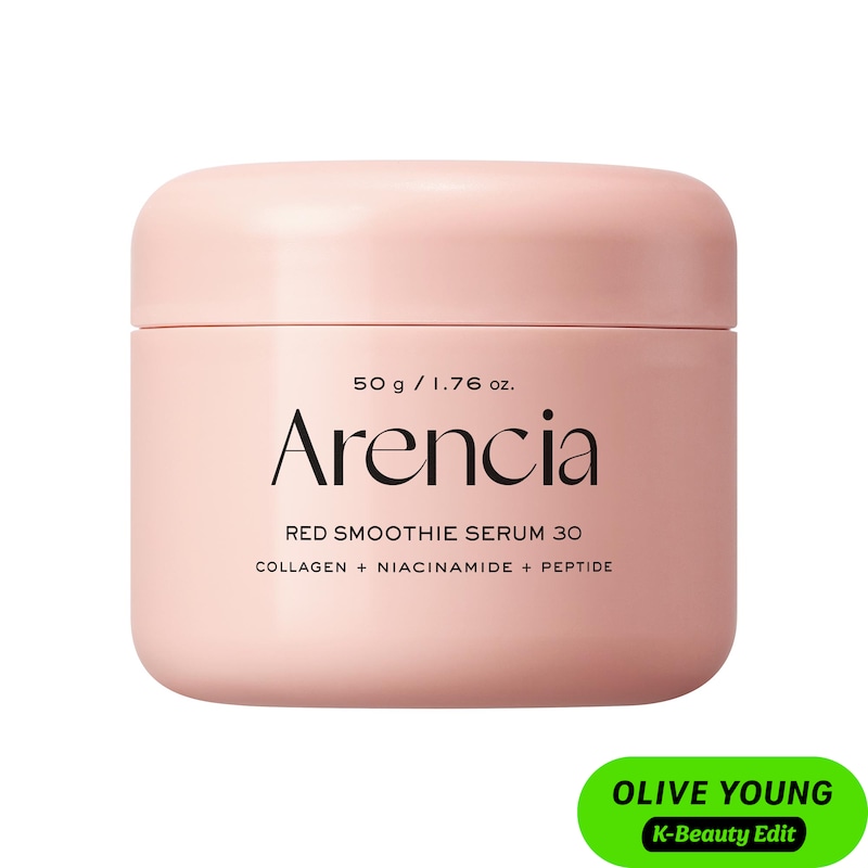 Red Smoothie Pore-Tightening Serum 31 with Red Collagen, Niacinamide, and Peptides