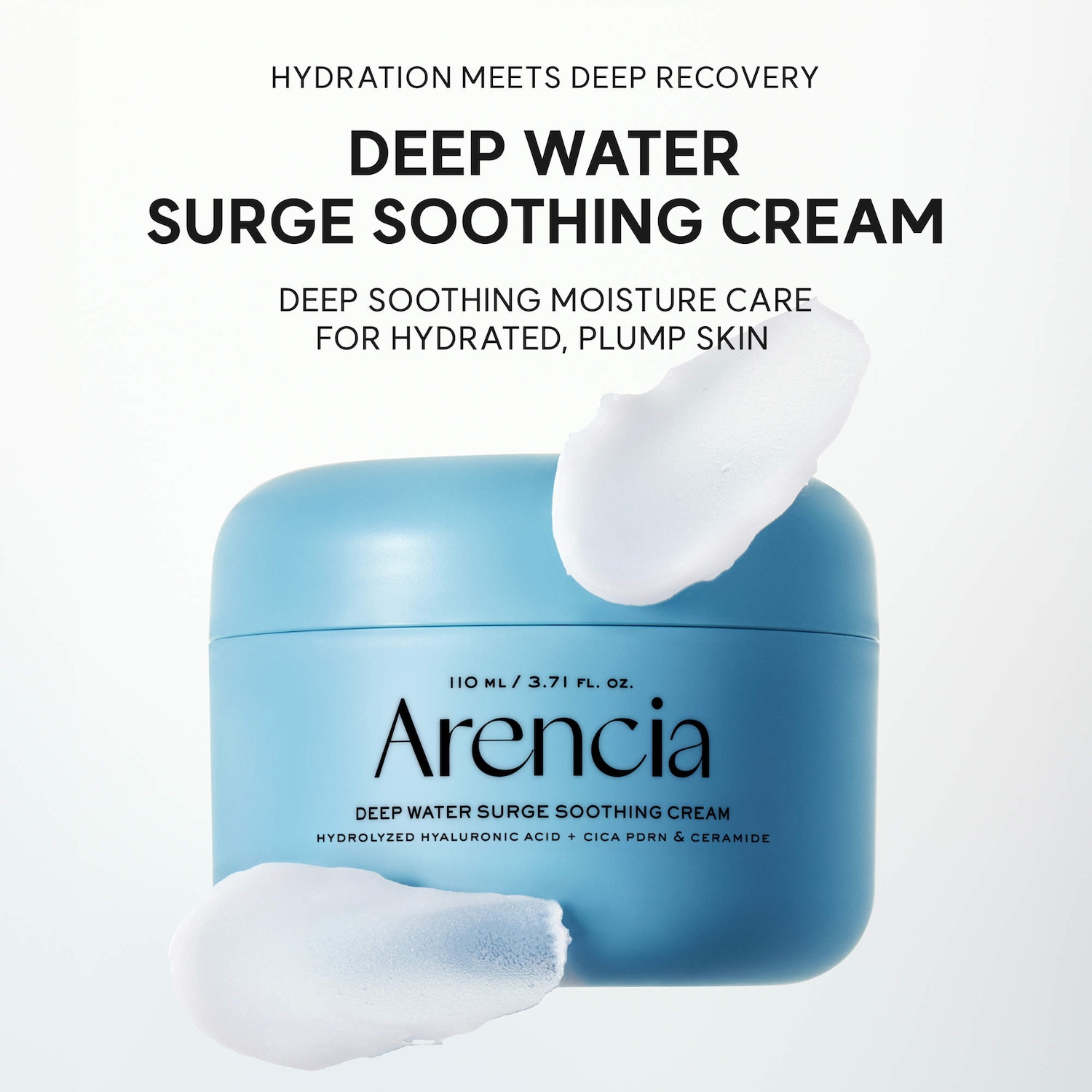 Увлажняющий крем Arencia Deep Water Surge с Pdrn, гиалуроновой кислотой и церамидами — фото 2
