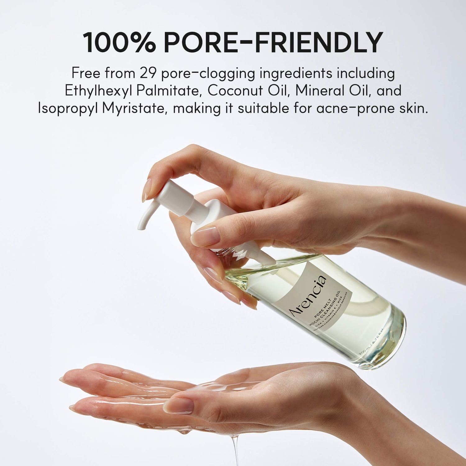 Pore Melt Mochi Non-Comedogenic Cleansing Oil with Cica and