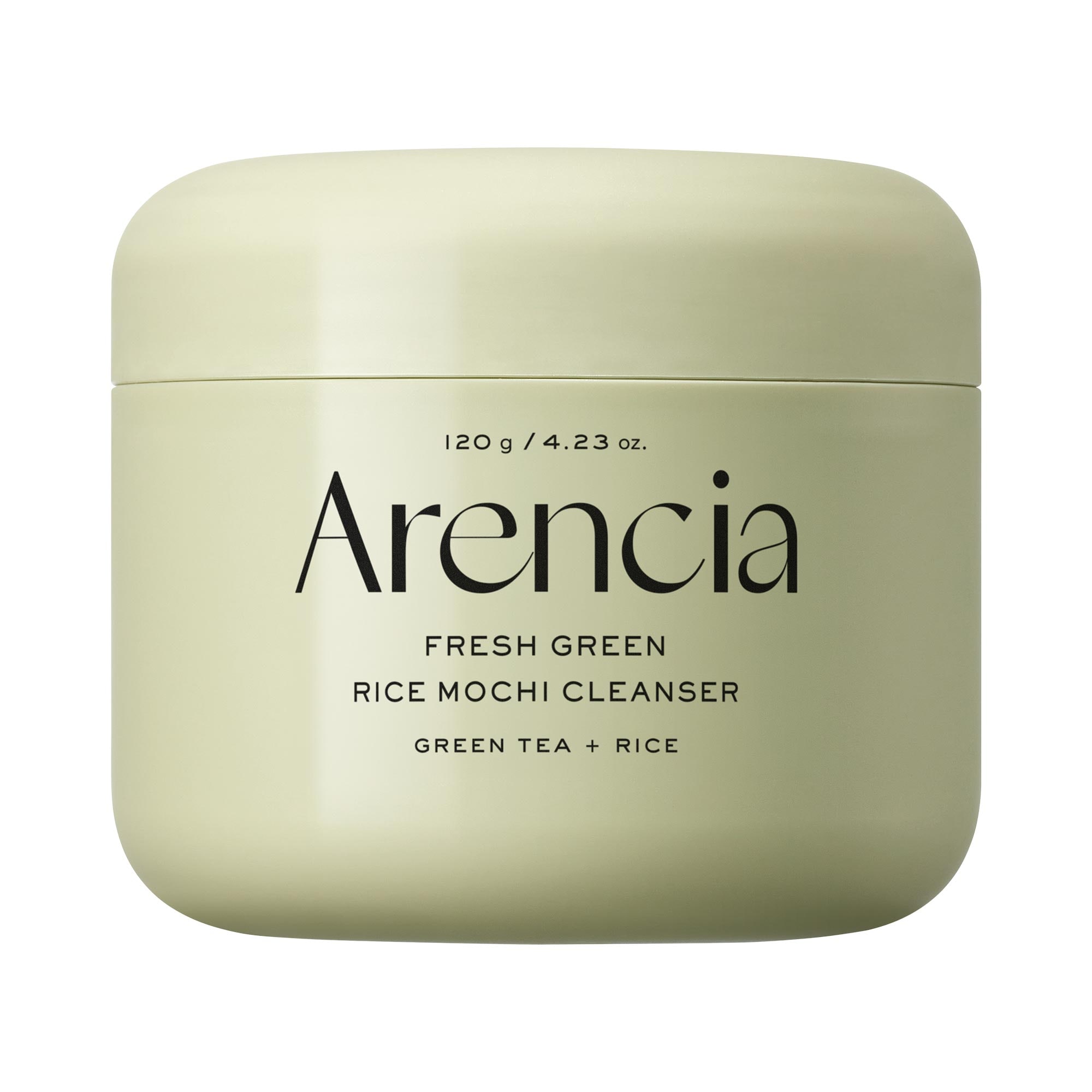 Fresh Green Rice Mochi Foaming Cleanser with Green Tea and Tea Tree for Acne-Prone Skin