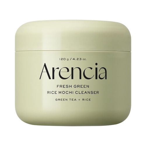 Пенка для умывания Arencia Fresh Green Rice Mochi с зелёным чаем для кожи с акне