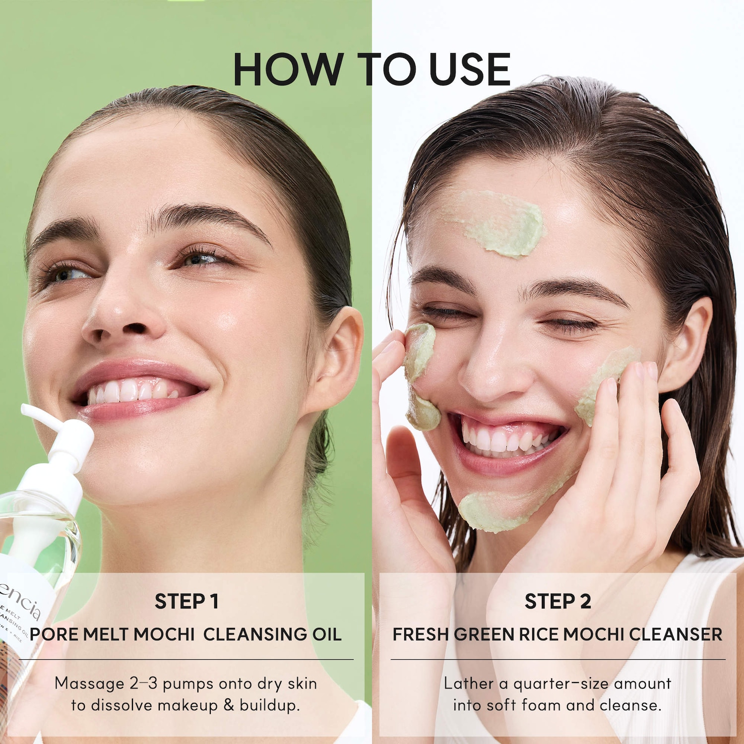 Pore Melt Non-Comedogenic Double Cleansing Duo Gift Set for Acne