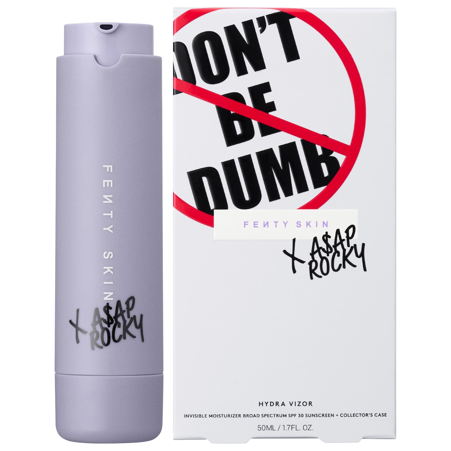 Fenty Beauty by Rihanna Увлажняющий солнцезащитный крем Fenty Beauty A$AP Rocky Hydra Vizor SPF 30 с футляром — фото 1