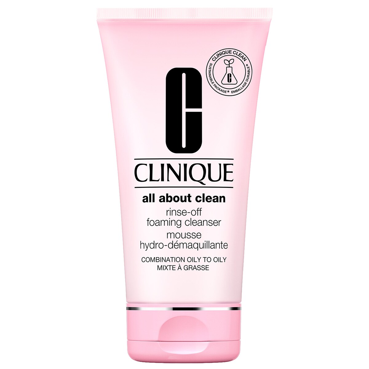 CLINIQUE All About Clean Rinse-Off Foaming Cleanser with Hyaluronic Acid